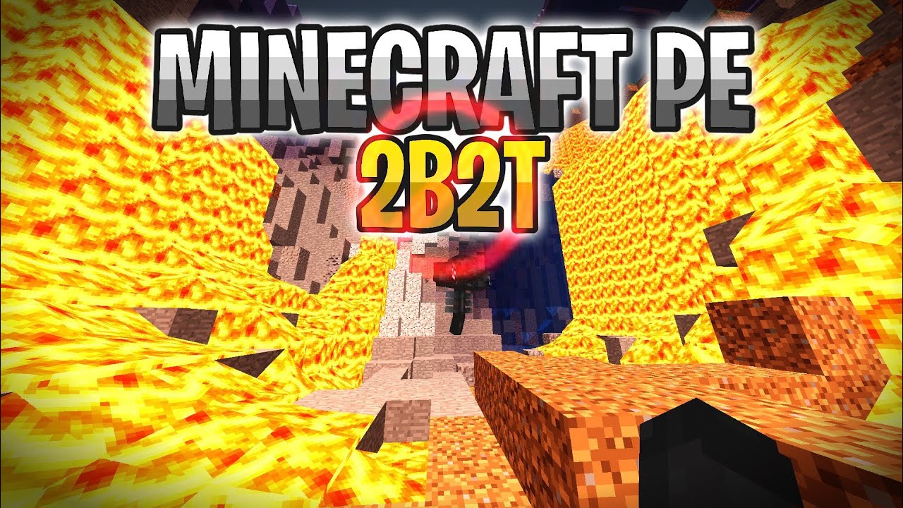 EL SERVIDOR 2b2t de MINECRAFT PE 1.17 😱 Servidor Anarquico Minecraft