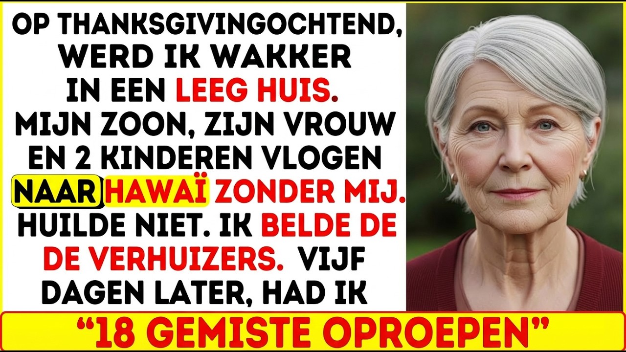 Mijn zoon en zijn vrouw vertrokken op luxereis ZONDER MIJ 😱