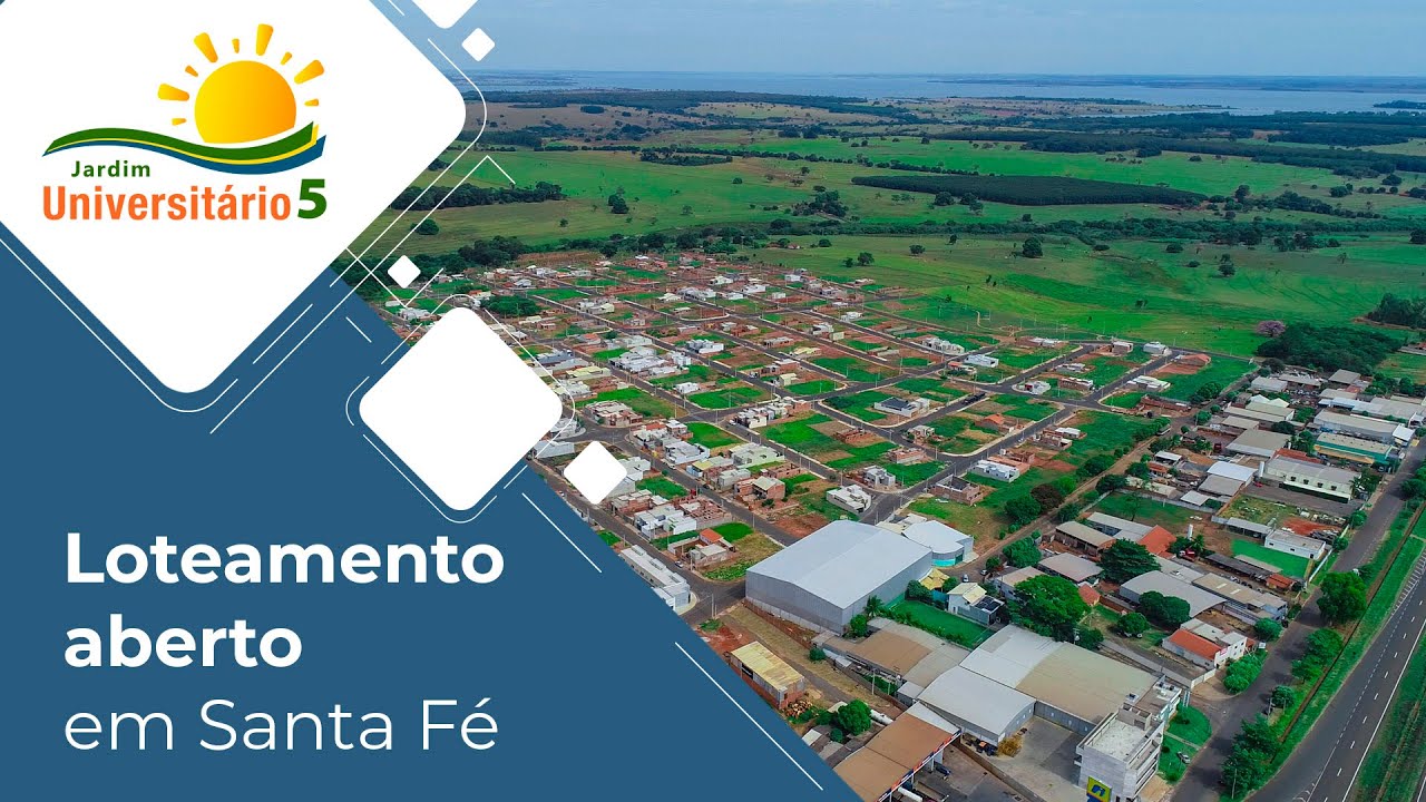 Loteamento Aberto em Santa Fé - SP | Jardim Universitário 5