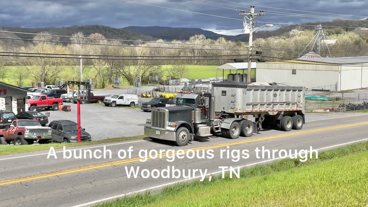 Some of the best looking rigs on McMinnville highway through Woodbury