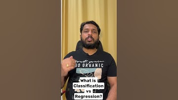 Classification vs Regression Explained So Easy! #machinelearning  #regression #classification