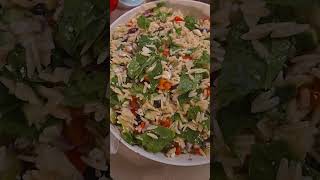#Mediterranea #pastasalad #cooking #orzo #delicious #health #explore #kitchen #bonding #recipe