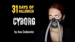 Cyborg Face Paint Design by Ana Cedoviste