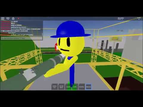 Roblox Stick Figure Sandbox How To Get Rocket Launcher Youtube - roblox make sandbox game script roblox launcher