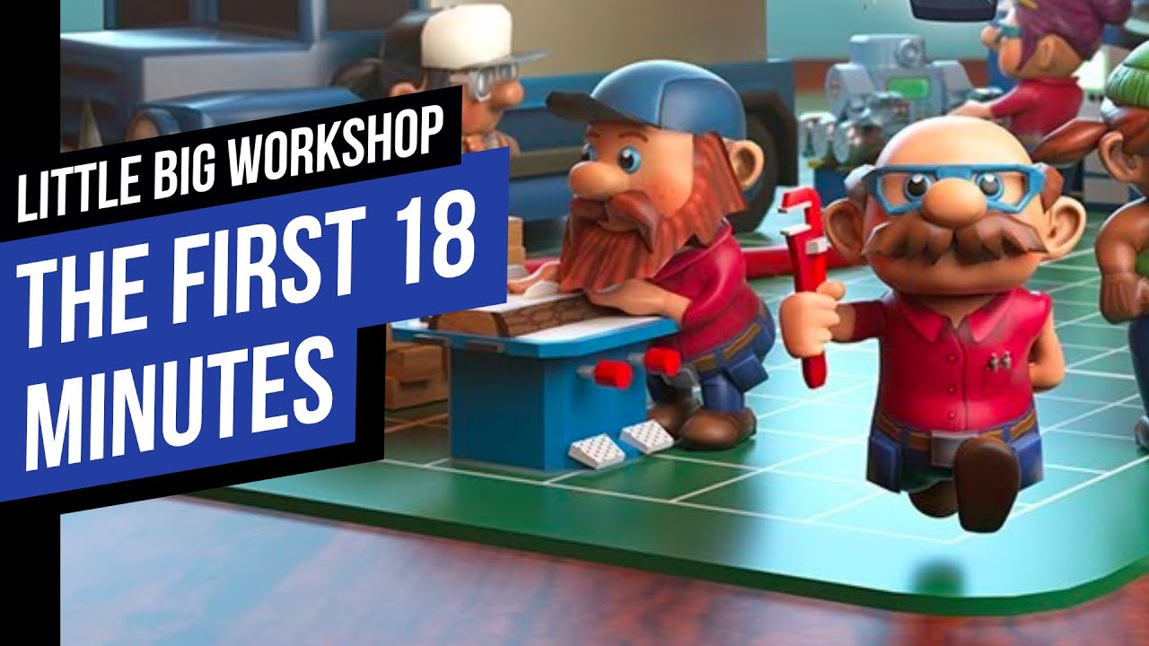 Little Big Workshop Gameplay on the Nintendo Switch