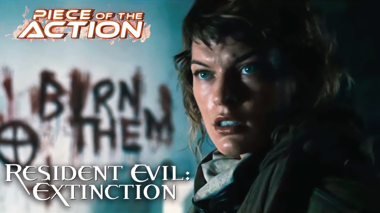 Fed To The Zombie Dogs | Resident Evil: Extinction (Starring Mila Jovovich)