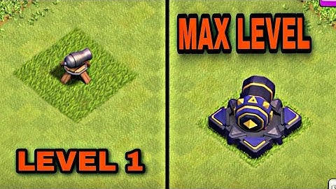 Cannon Upgrade Level 1 To Max Level In Clash Of Clan On Town Hall 15 New updates