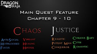 Dragon Raja | Feature : Build Character Personality | Main Quest Chapter 9 - 10