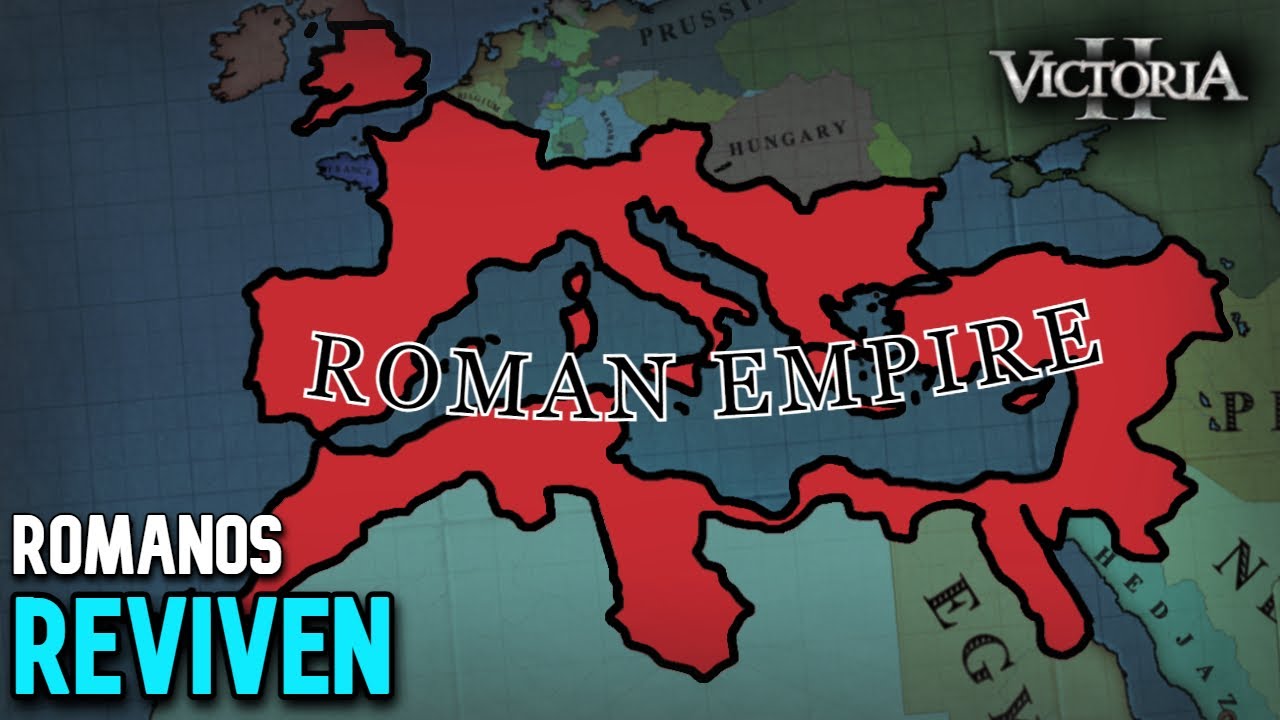 Victoria 2 Pero EXISTE el IMPERIO ROMANO || Solo IA