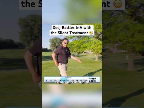 New tactic, no trash talk? #golf #golfer #youtubegolf #dad #silent