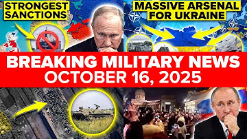 4 MAJOR RUSSIA / UKRAINE NEWS REPORTS - October 16th 2025