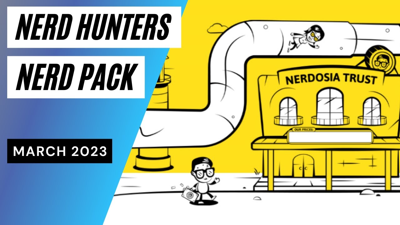 Good Nerd Nerd Hunters Unboxing Nerd Pack Good Guys March 2023 - YouTube