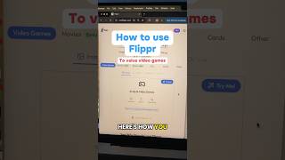 How to use Flippr to value video games #reseller #sidehustle #ebayseller #amazonfba #ai #thrift