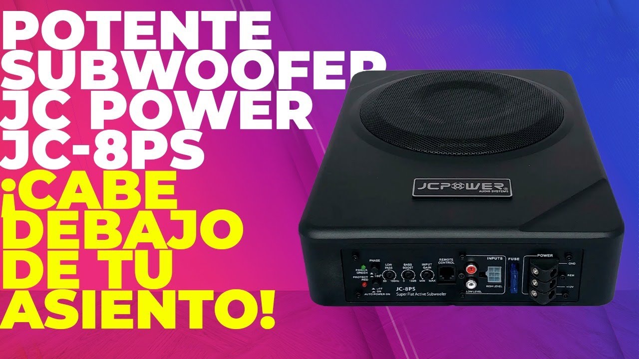 JC Power JC8PS DE GRAN POTENCIA Y COMPACTO YouTube