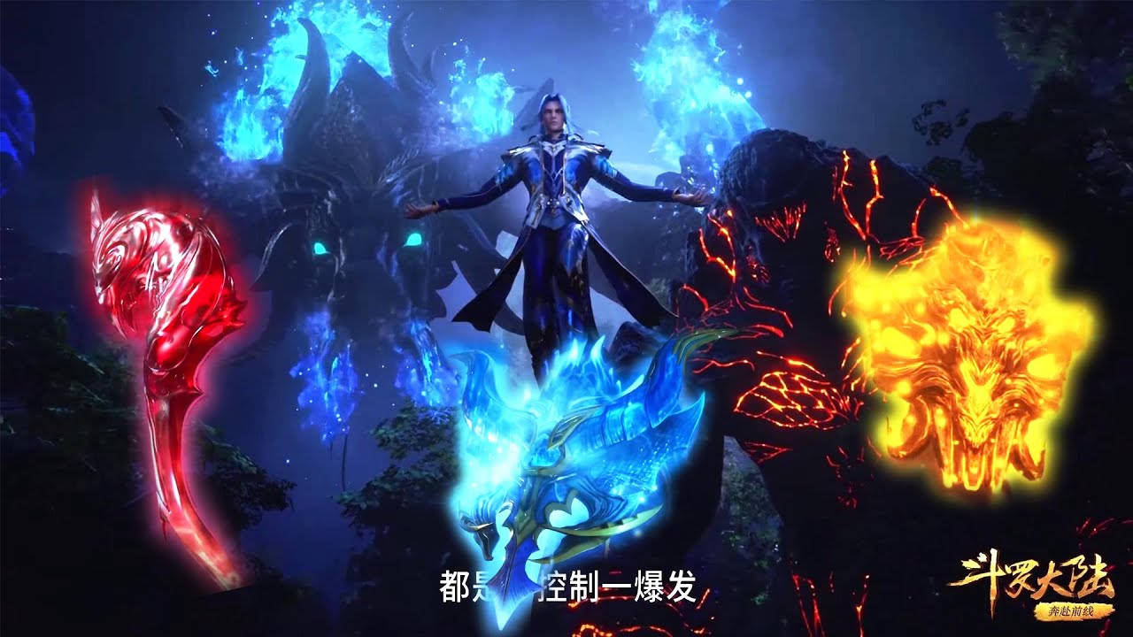 🌱唐三极品十万年魂骨合集!单靠三块十万年魂骨技能便能力压封号斗罗!随手一个技能都是第九魂技级别!【斗罗大陆 Soul Land】 - YouTube