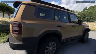Toyota Land Cruiser Prado beamng realistic drive