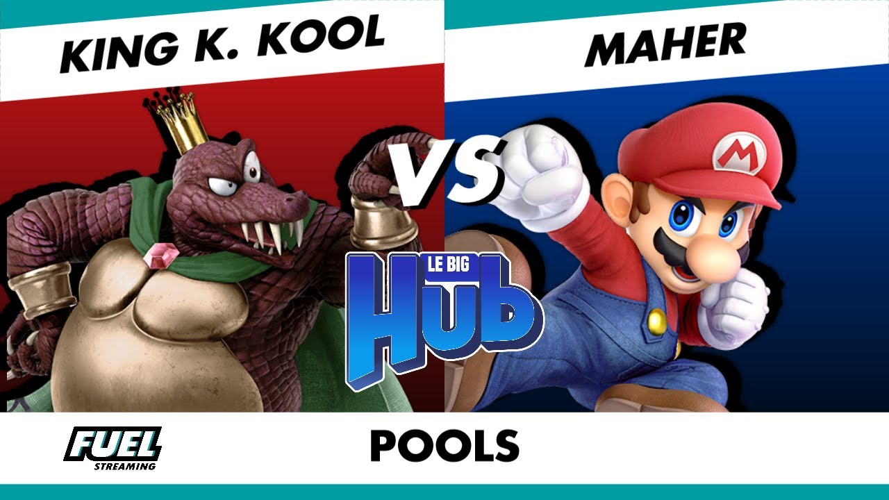[Le Big Hub 3] Maher (Mario) vs. King K. Kool (King K. Rool) Pools