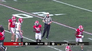 Georgia honors Devin Willock, Chandler LeCroy with intentional delay of game | ESPN College Football