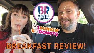 DUNKIN DONUTS Breakfast REVIEW!