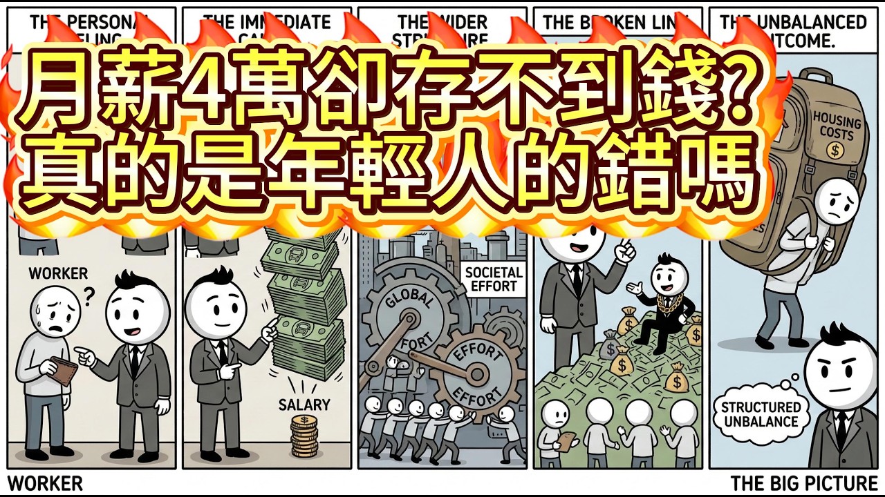 為什麼你月薪4萬卻存不到錢?那些沒人告訴你的財務陷阱#月光族 #投資 #money