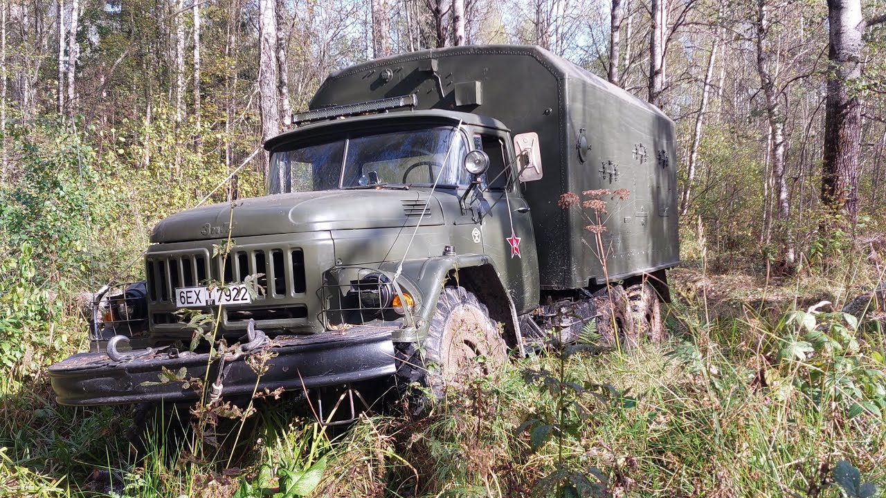 Едем в заброшенную деревню на ЗИЛ-131.