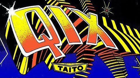 Qix. Atari 5200 gameplay