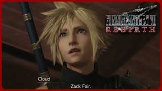 Cloud regains his memories of Zack - Final Fantasy 7 Rebirth