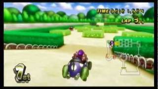 Mario Kart Will Online Multiplayer: DS Peach Garden
