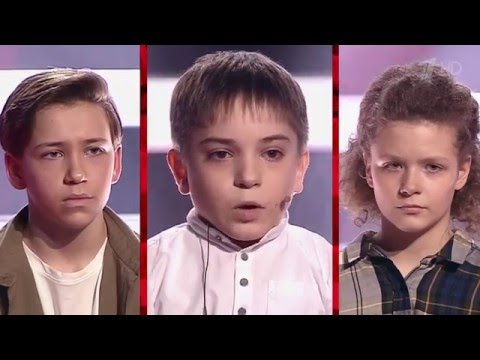 Д.Нурутдинов, Д.Плужников, Е.Кабаева. "Эх, дороги..." -  Поединки - Голос Дети - Сезон 3