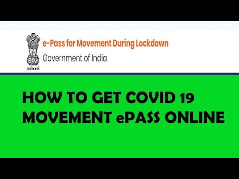 HOW TO GET COVID 19 MOVEMENT PASS ONLINE - YouTube