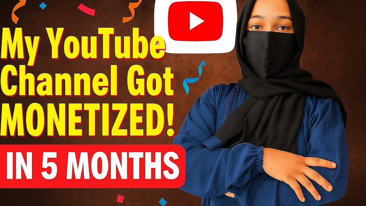My YouTube Channel Is Finally Monetized | Thank You All For The Support ...