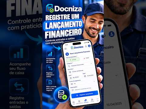 Capa do vídeo Como registrar um lançamento financeiro