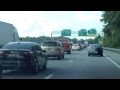 Texting Driver Nearly Crashes