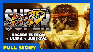 Super Street Fighter Iv  Story  All Cutscenes Profiles Ova U0026 Endings