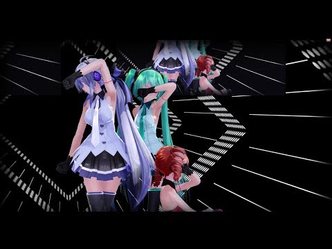 【MMD】Wave【miku haku teto】