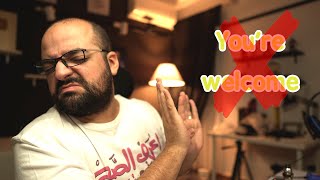 لو حد قالك شكراً هترد تقوله ايه؟؟