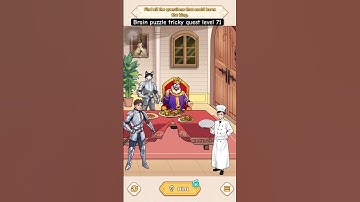 Find all the questions that could harm the king [Brain Puzzle tricky Quest Level-71]#brainpuzzle