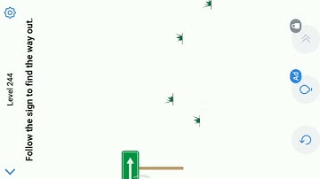 Easy Game Level 244 || Follow The Sign To Find The Way Out.