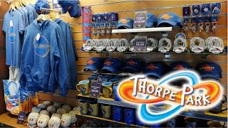 Thorpe Park Shops & Merchandise Tour April 2019