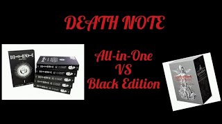 Death Note By Tsugumi Ohba & Takeshi Obata All-In-One Vs Black Edition.