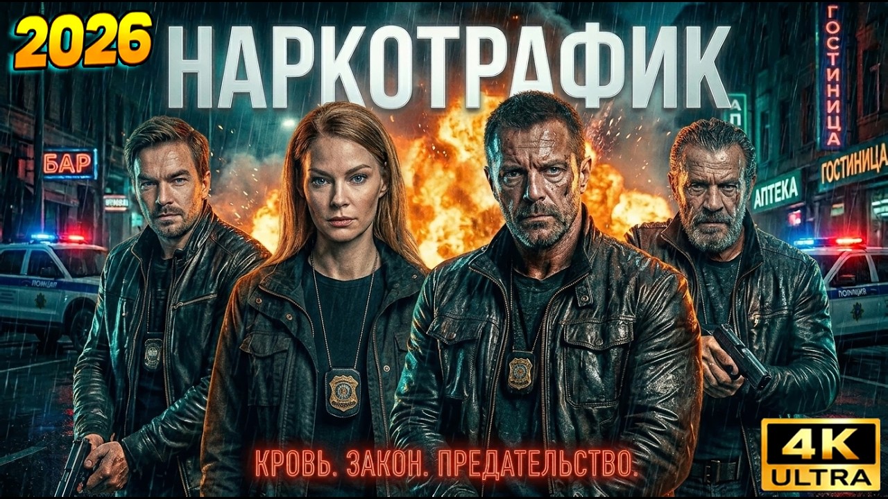 Новый русский криминальный боевик 2026🔥| Наркотрафик | Детективный триллер Полный фильм HD Все серии