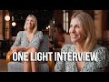 How to film an interview using only one light