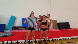 Gioco Arrivi Stoppati Doppio Avanti Carpiato Ginnastica Artistica Csb