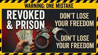 PROBATION VS. PAROLE WARNING: One Mistake Will Send You To Prison! (Texas Laws)