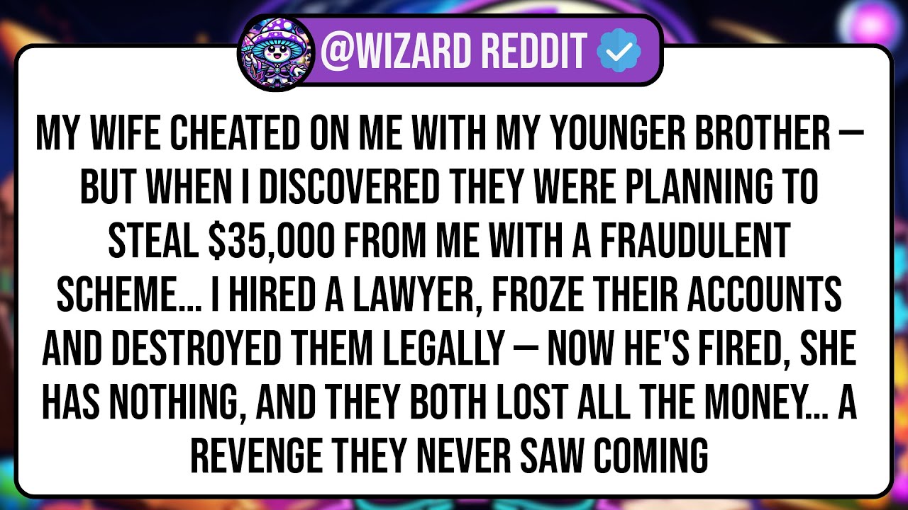 My Wife Cheated On Me With My Younger Brother — But When I Discovered They Were Planning To Steal ..