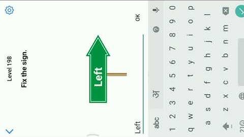 Easy Game Level 198 || Fix The Sign.