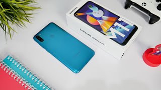 Unboxing Samsung M11 Metallic Blue   Test PUBG!