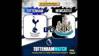 Tottenham v Newcastle - Premier League  ( LIVE Commentary )