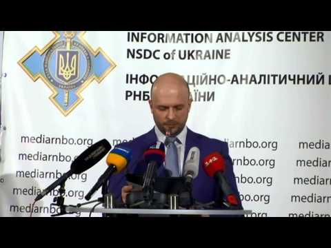 Volodymyr Polyovyi. Ukraine Crisis Media Center, 15th of November 2014