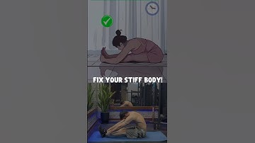 One Stretch to Boost Full-Body Flexibility 🧘‍♂️ (Real + Animated Tutorial)
